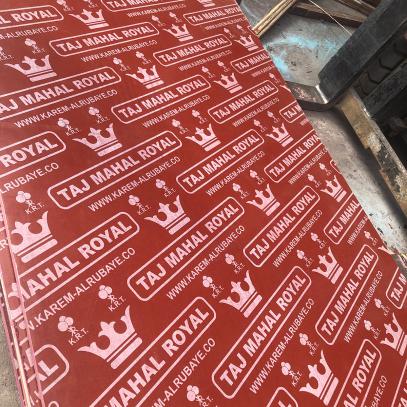 Red film faced plywood